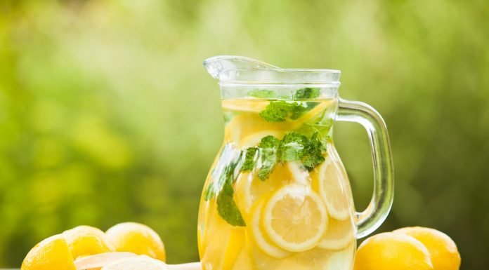 Рецепт приготовления лимонной воды для похудения