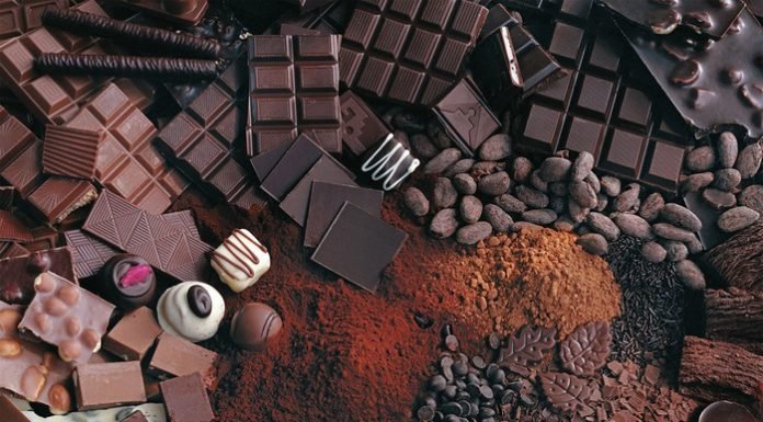 Шоколад - таблица калорийности